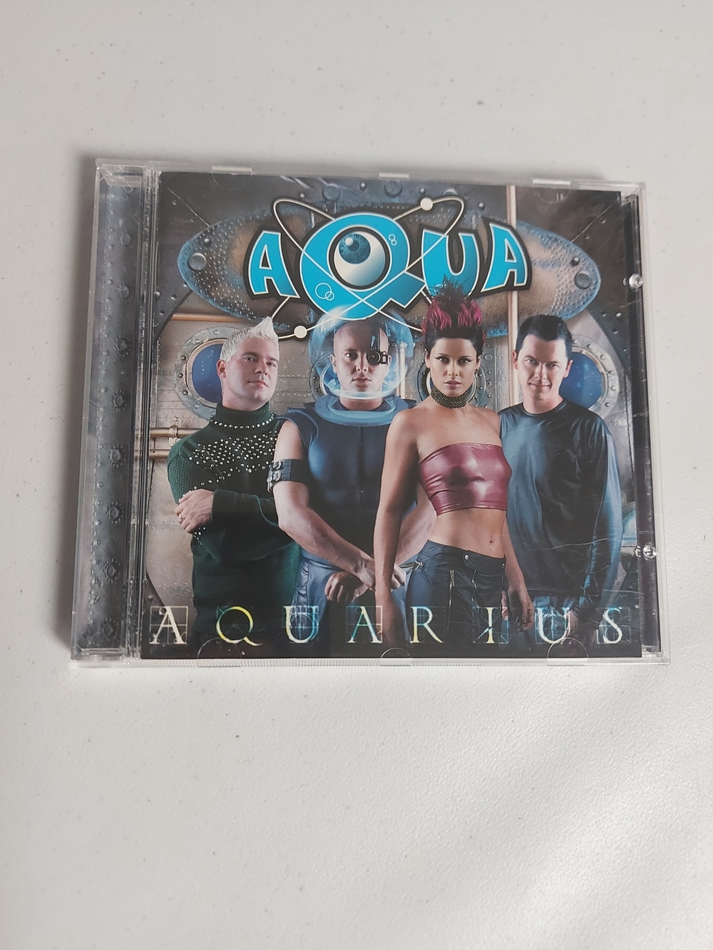 Aqua Aquarius CD 2000 European Pop Vintage Y2K Cartoon Heroes Around The World
